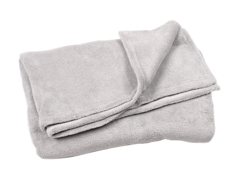 Super Soft Solid Coral Fleece Blanket