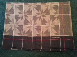 Vintage Delta Airlines Flight Blanket