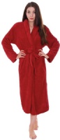 Men / Women Luxurious Plush Kimono Bathrobe with Side Pockets