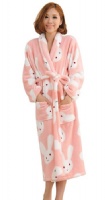 Ladys Long Bathrobes Housecoat Sleepwear Nightgown Loungewear